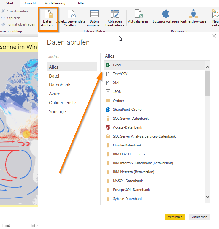 Loading data into Power BI